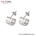 E-327 pendientes de perno prisionero simples de las señoras del diseño del hueco del acero inoxidable de la venta xuping